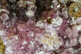 Cobaltoan Calcite Crystal Cluster - Bou Azzer, Morocco #108748-2
